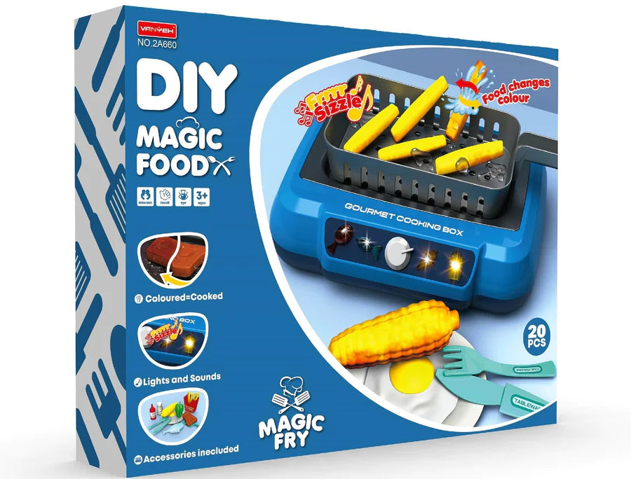 Juego de cocina de comida mágica DIY Spotsy™