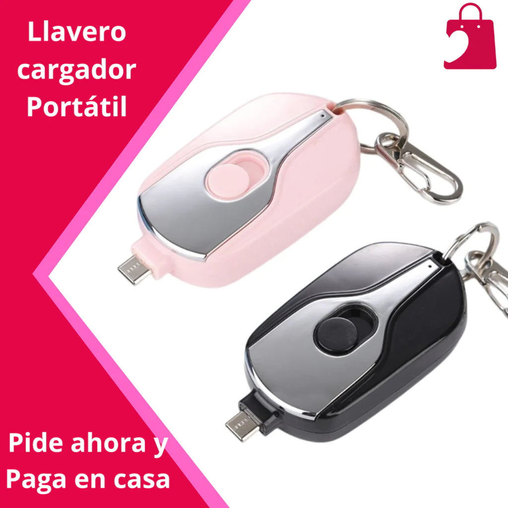 Easy Keychain®️ Cargador y Llavero Portatil