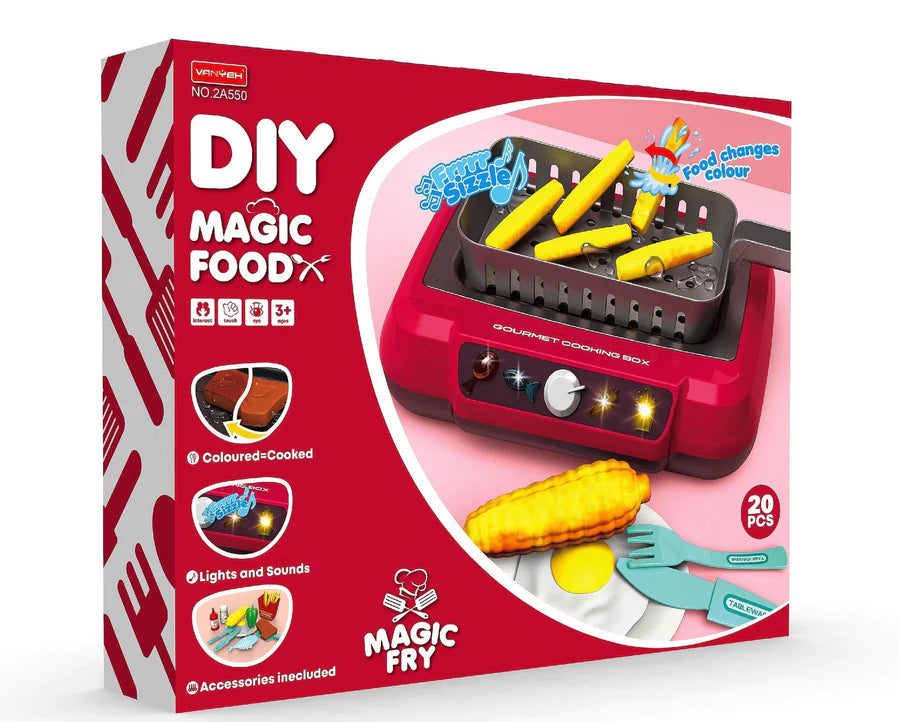 Juego de cocina de comida mágica DIY Spotsy™