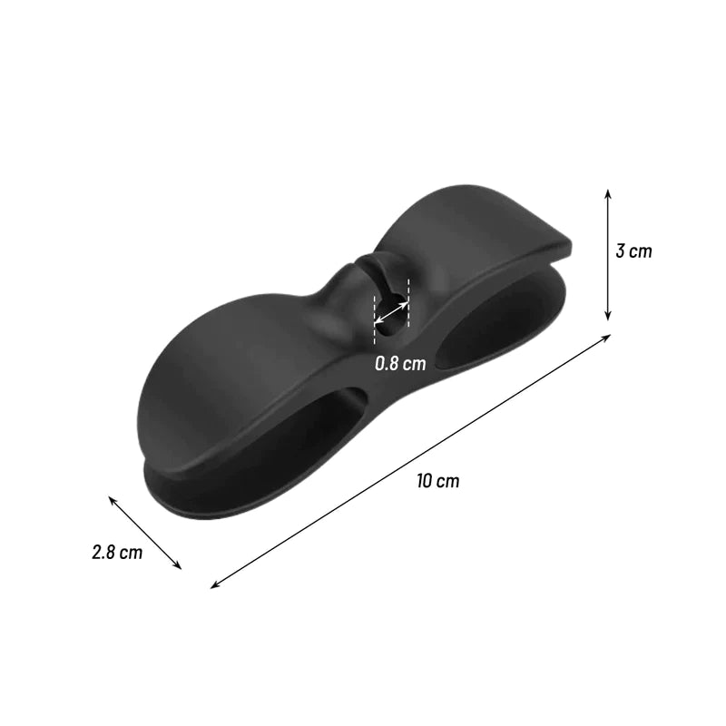 SET X 3 OUTLET HOLDER®️ Portacables con adhesivo