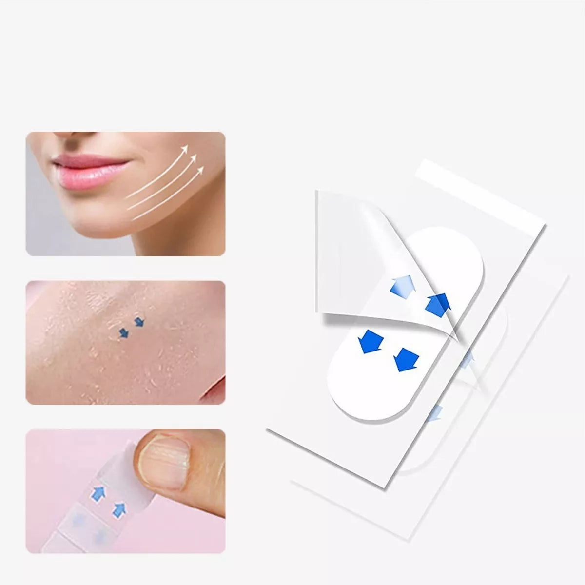 Facelifting Patch®️ Parches adhesivos faciales 120 parches