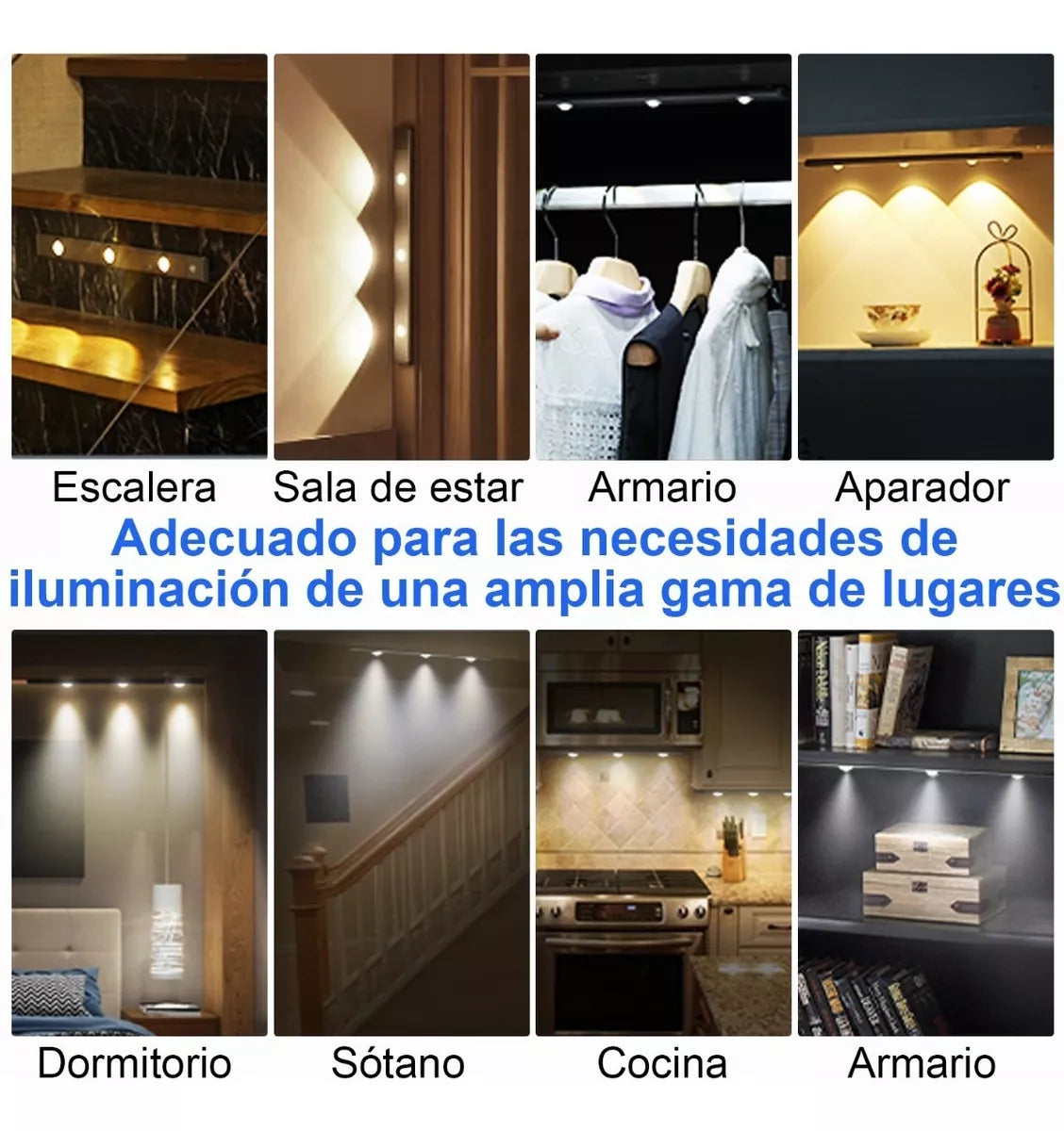 Luz LED con sensor inteligente