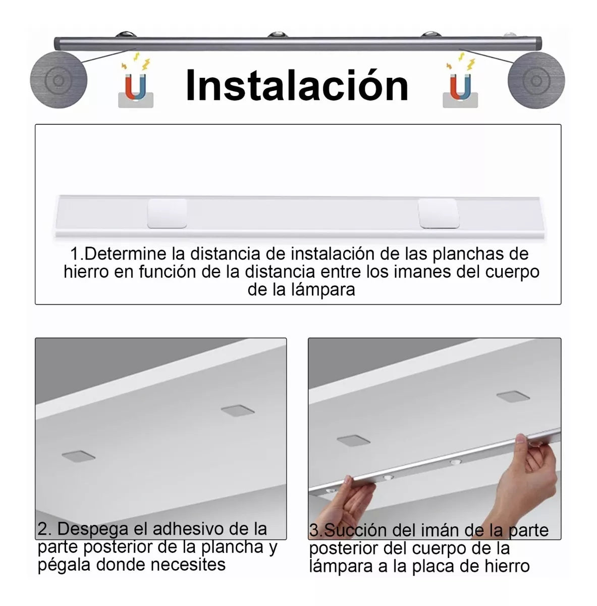 Luz LED con sensor inteligente