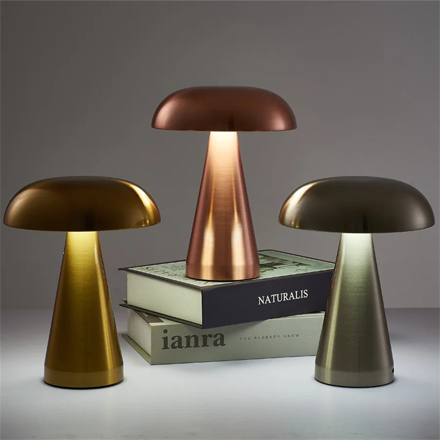 LIGHT MUSHROOM | Lampara LED PREMIUM Chamiñon 🍄