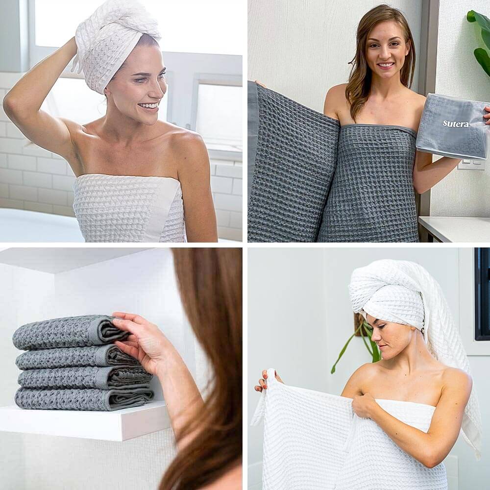 Premium Towels®️ Toallas de fibra exclusivas