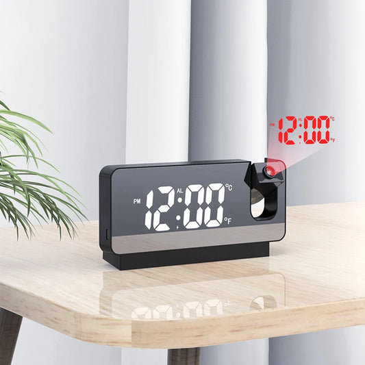 Visual Clock®️ Reloj con Proyector LED