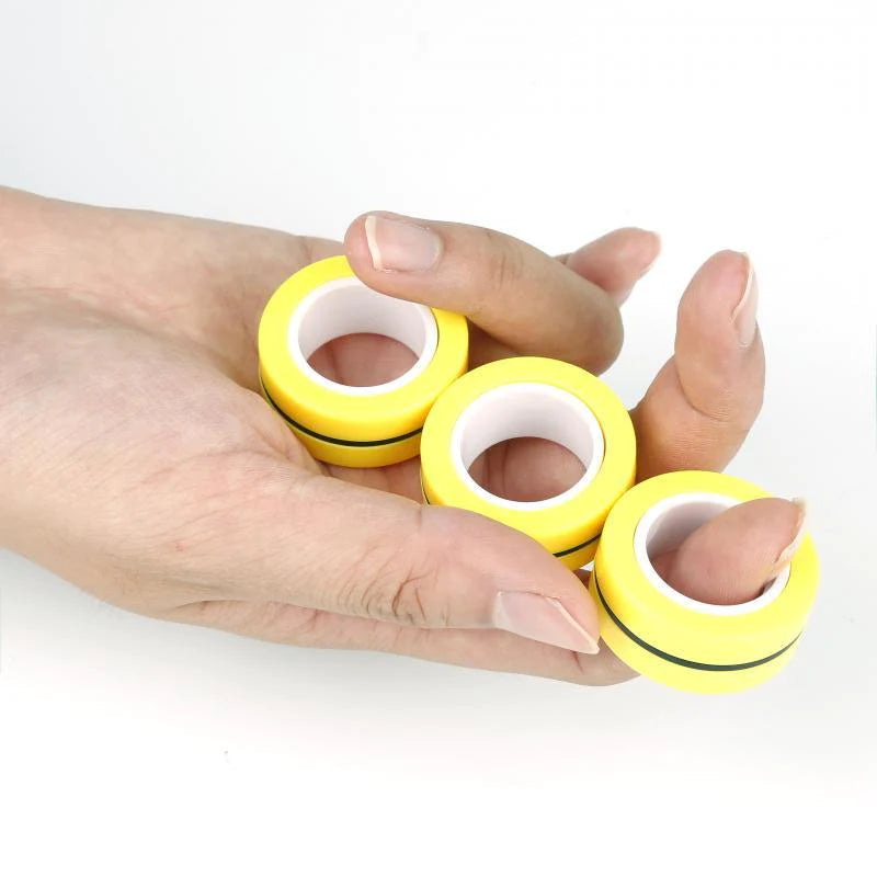 Fidget TeraSpin Anillos Magneticos Anti estres