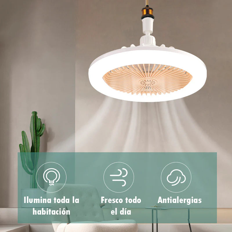 LIGHTS UP WIND | Lampara Ventilador de Techo