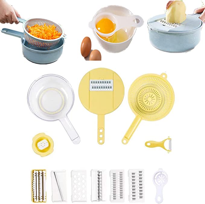 Set rebanador de cocina 12 en 1 🧑‍🍳