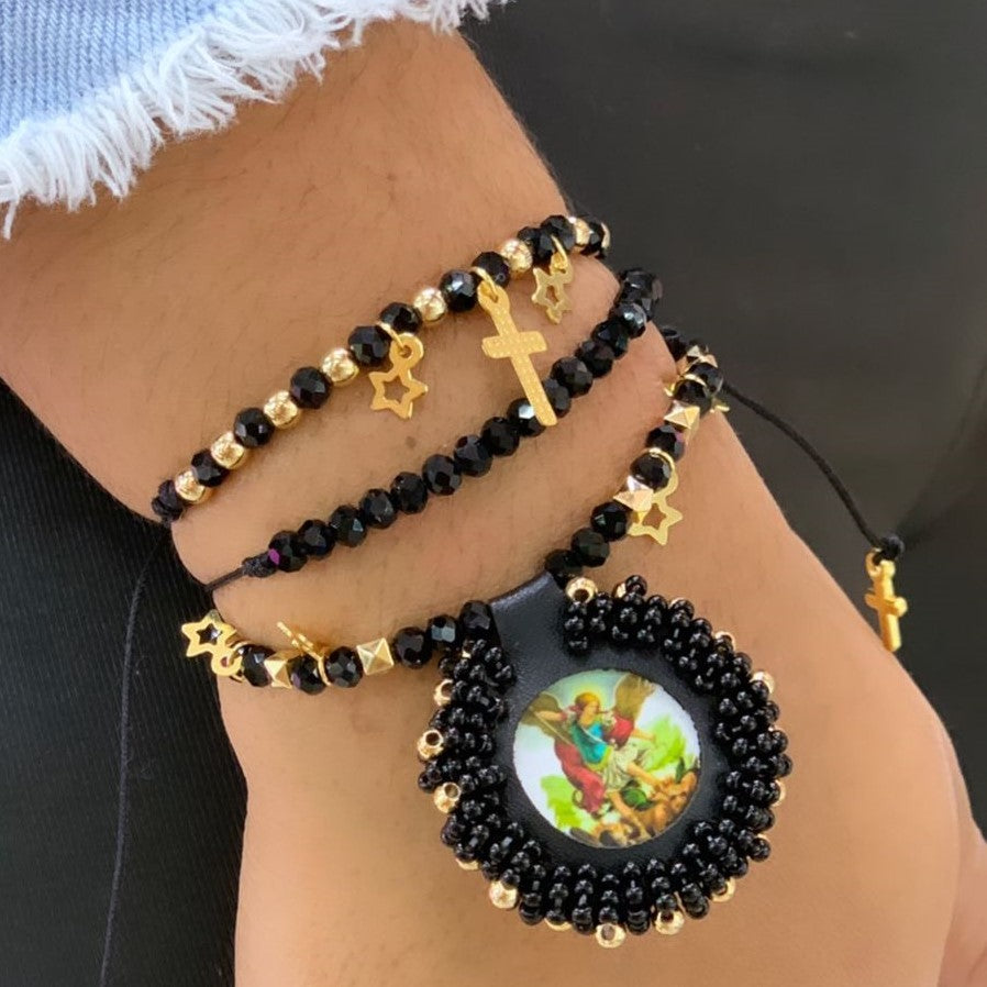 Pulsera Escapulario Bordado👑