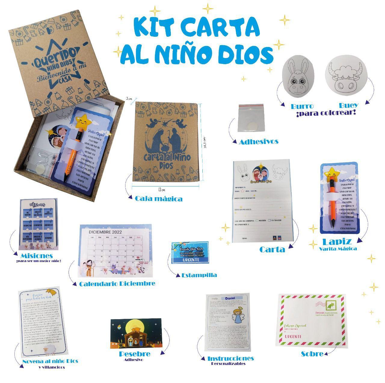 Kit Carta Al Niño Dios 🙏🎄