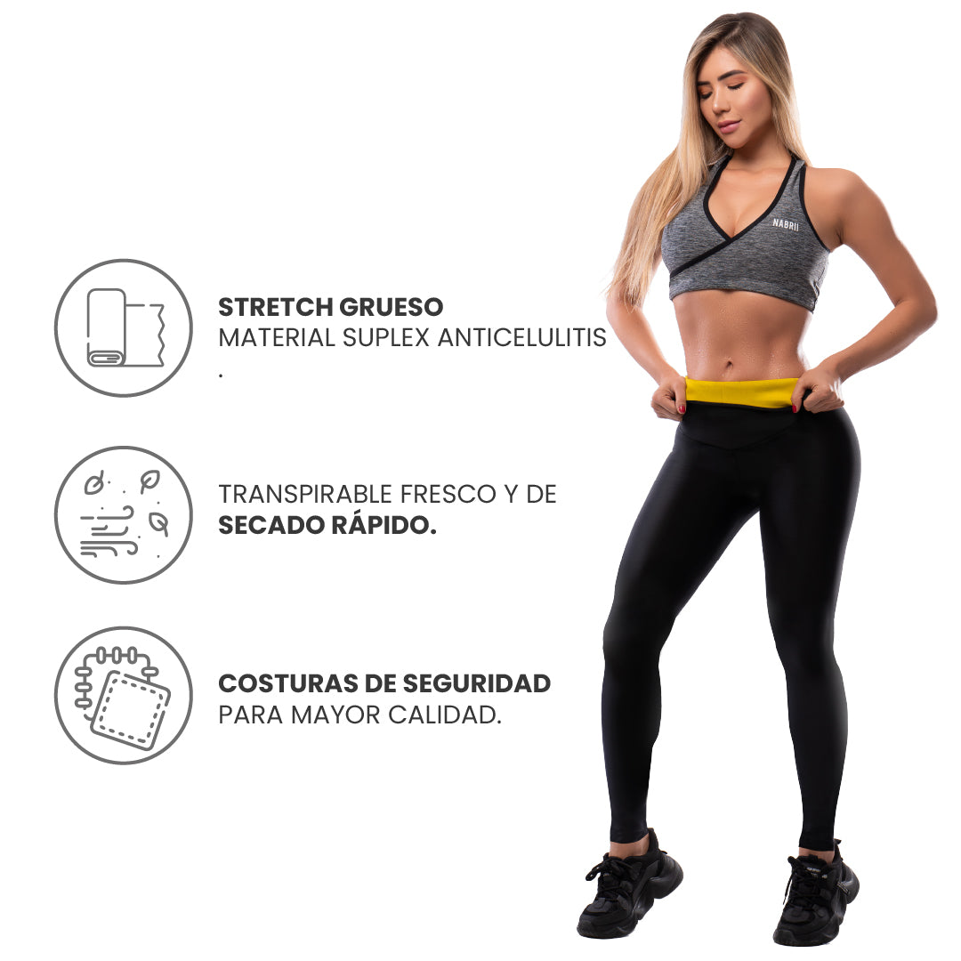 Leggings Push Up con faja en Neopreno